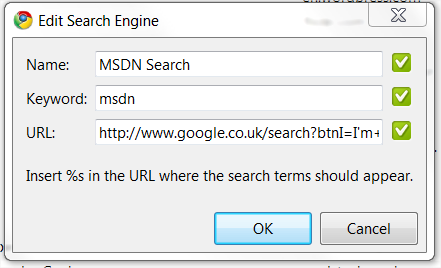 Edit Search Engine