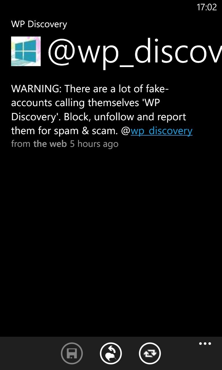 WP Discovery Tweet