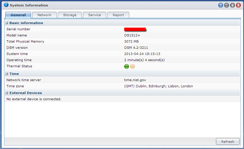 Synology RAM Upgrade Complete