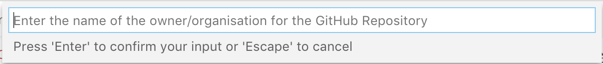 Cake.Recipe Command GitHub Owner